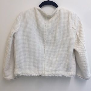 Zara Jackets & Coats - Zara Ivory Lined Jacket with Pockets Zara Jackets & Coats - Zara Ivory Lined Jacket with Pockets
